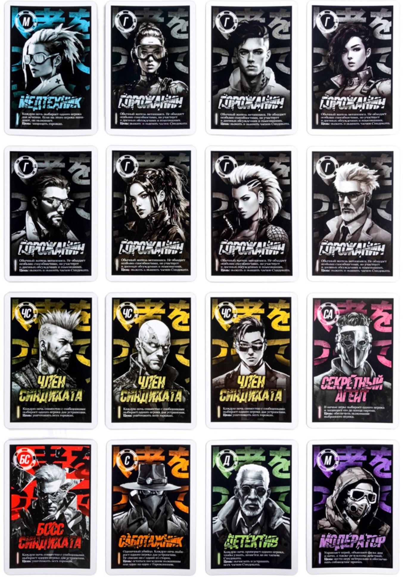 Игра настольная «Мафия. Синдикат», с масками, 6-16 игроков, 10+