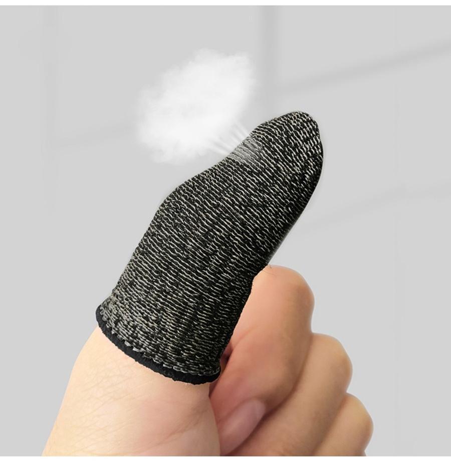 Напальчники для игр на смартфоне Hoco GM4, с защитой от пота, 10 шт., черные