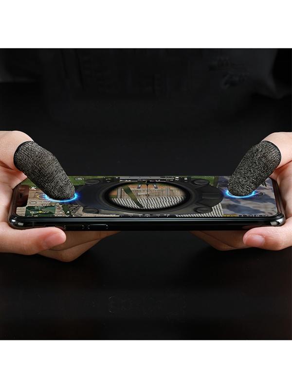 Напальчники для игр на смартфоне Hoco GM4, с защитой от пота, 10 шт., черные