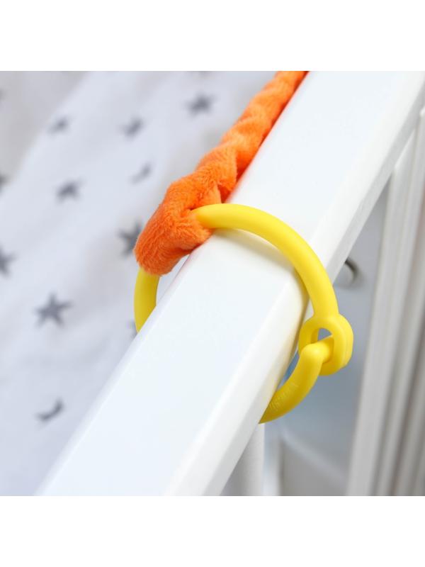 Растяжка - погремушка мягкая на кроватку/коляску «Малышу», Крошка Я