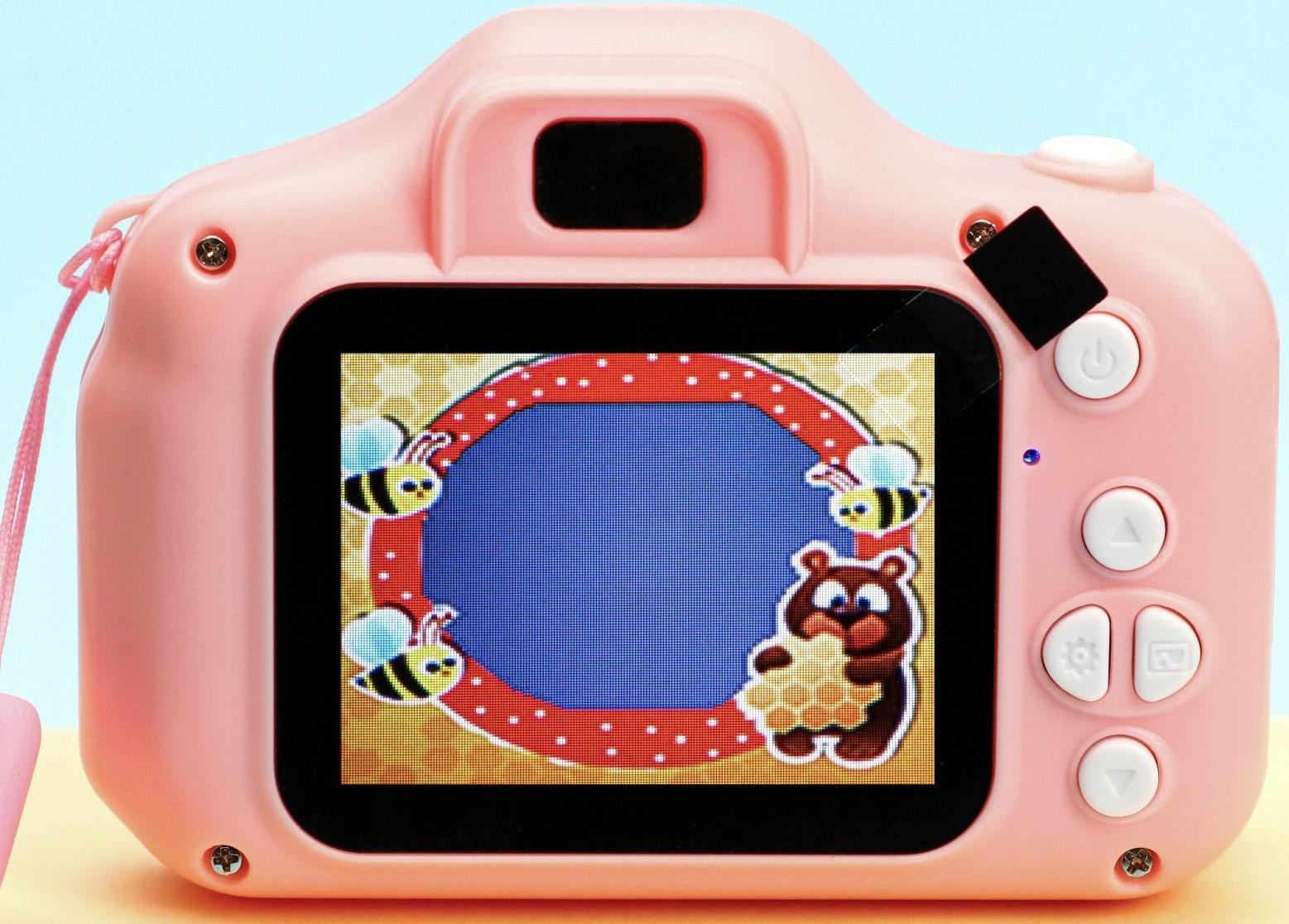 Фотоаппарат детский, розовый, 8 х 6 см