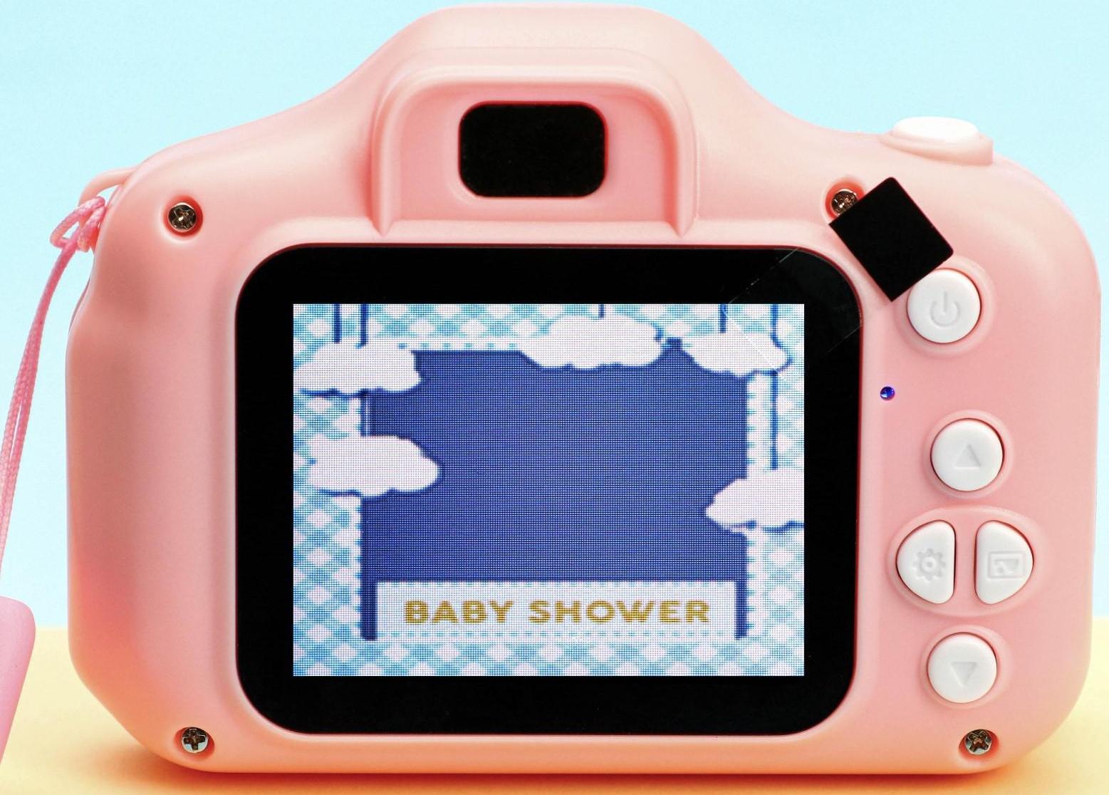 Фотоаппарат детский, розовый, 8 х 6 см
