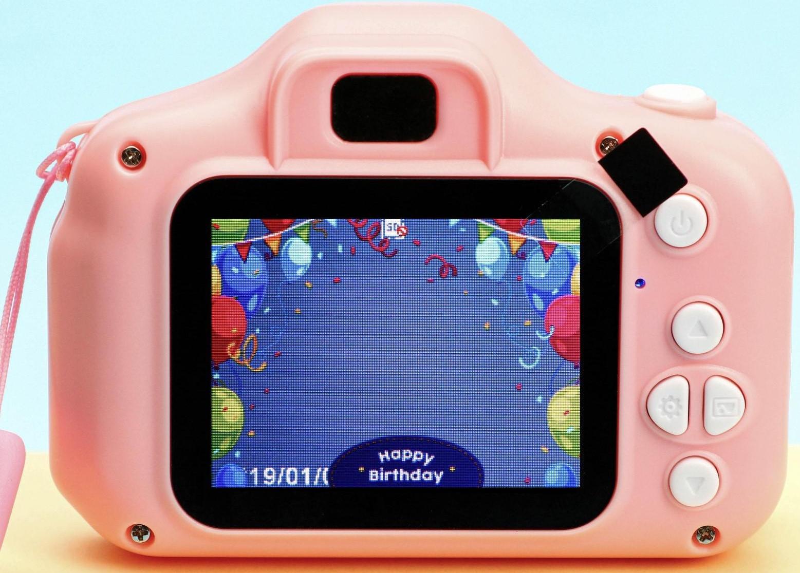 Фотоаппарат детский, розовый, 8 х 6 см