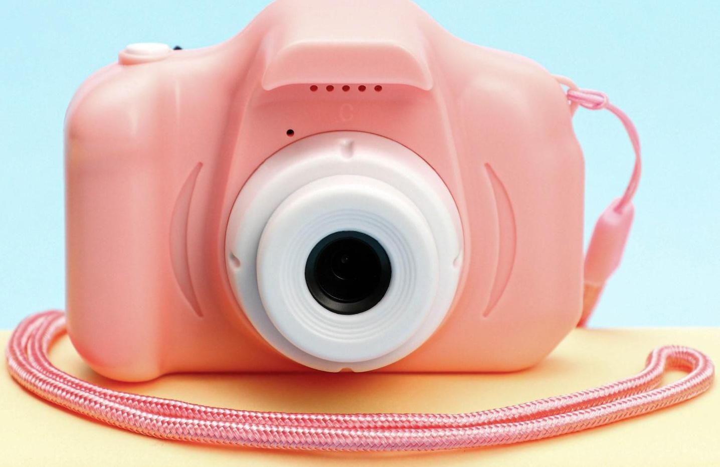 Фотоаппарат детский, розовый, 8 х 6 см
