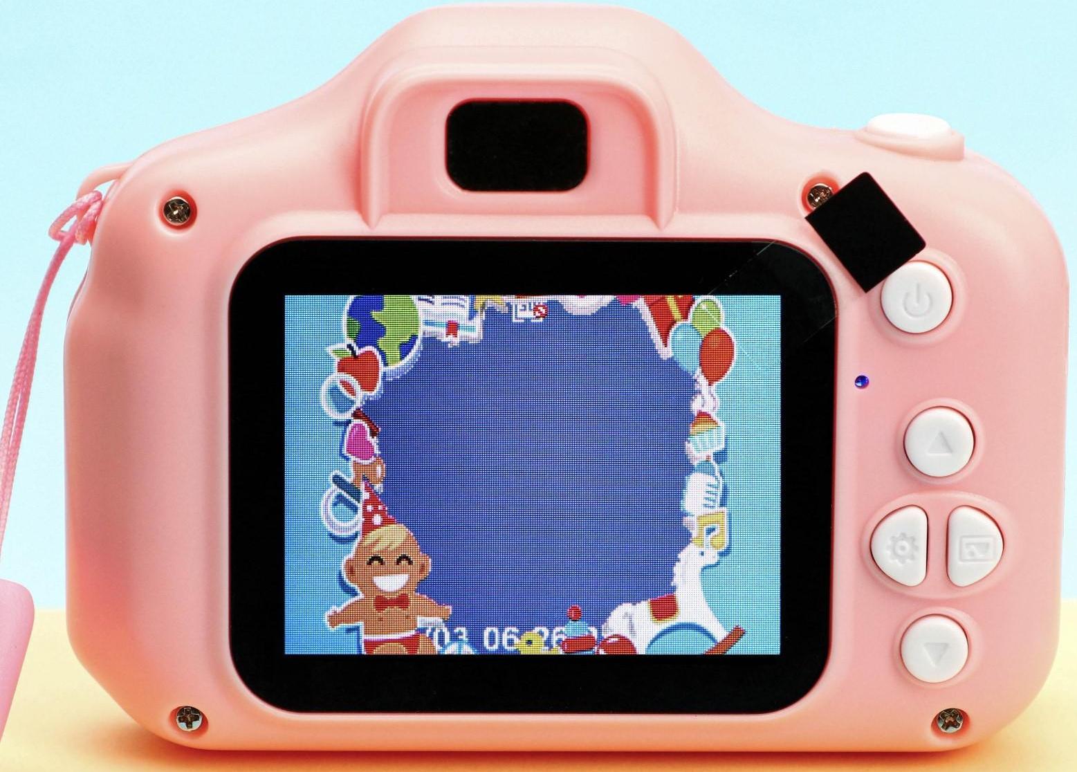 Фотоаппарат детский, розовый, 8 х 6 см