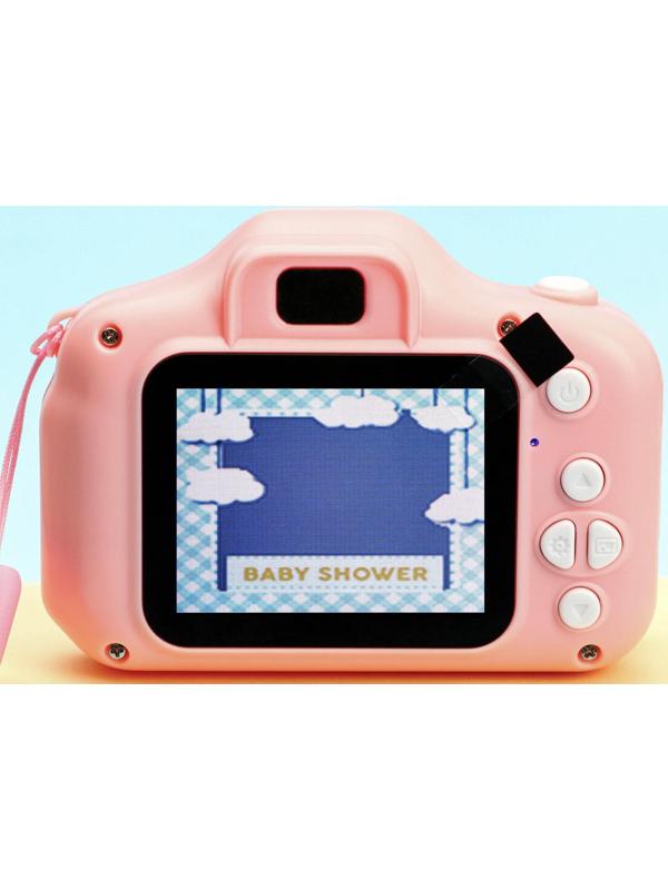 Фотоаппарат детский, розовый, 8 х 6 см