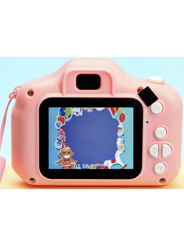 Фотоаппарат детский, розовый, 8 х 6 см