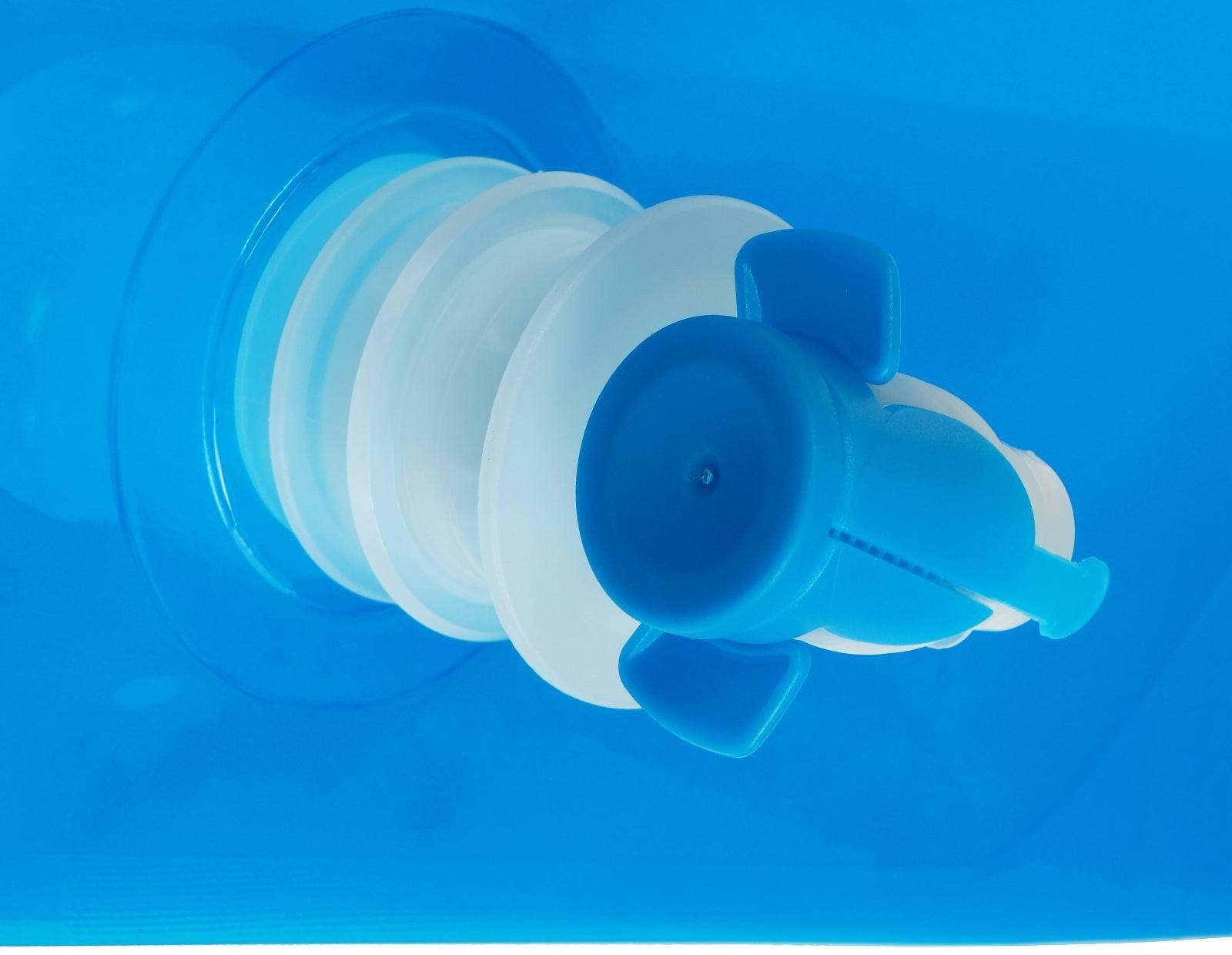 Складная канистра с клапаном 10 л, SD-01, 32 х 30 х 14 см