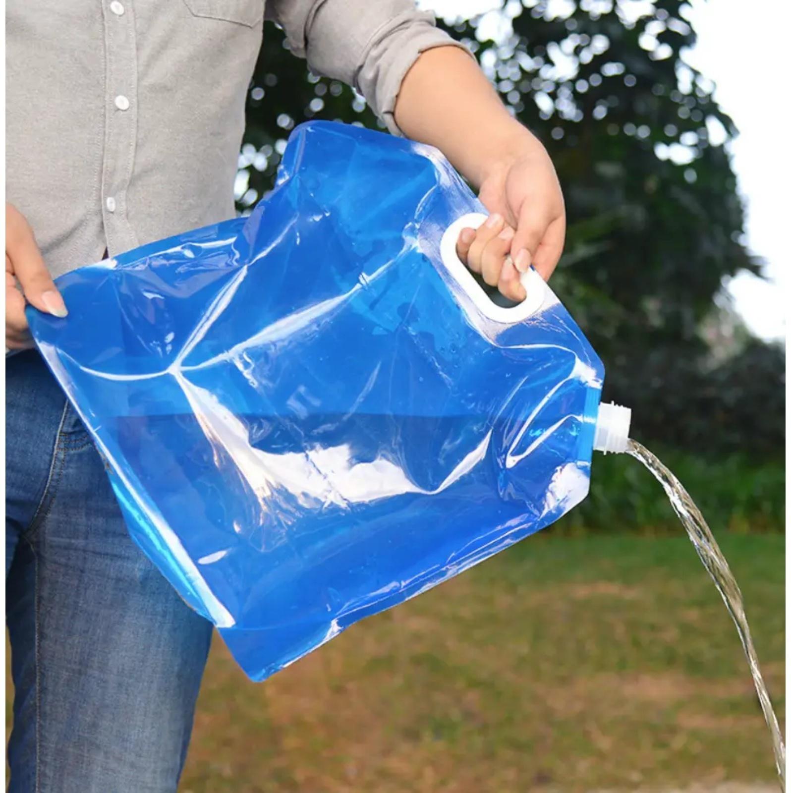 Складная канистра с клапаном 10 л, SD-01, 32 х 30 х 14 см