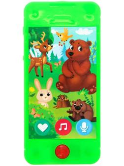 Музыкальный телефон, звук, свет, в пакете