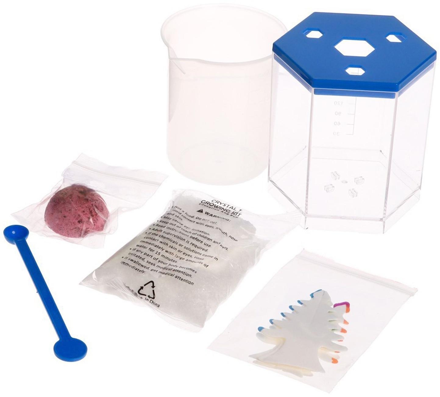 Уценка (в пакете) Выращивание кристалла «Мастерская», зелёный