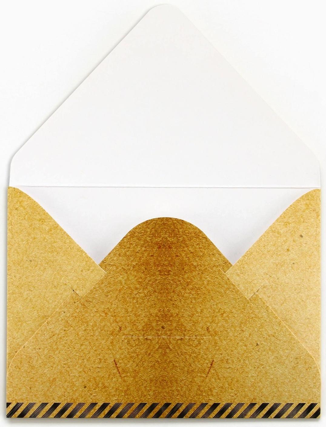 Расческа для бороды в конверте «Для сильных мужчин» 11 х 10,4см