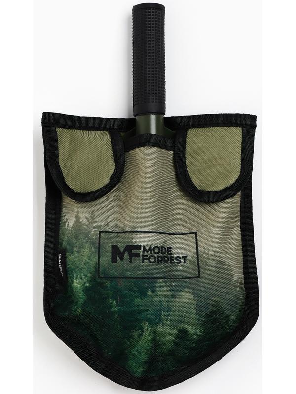 Лопата туристическая, складная MODE FORREST, 36 х 10 см., металлический черенок с ручкой, в чехле
