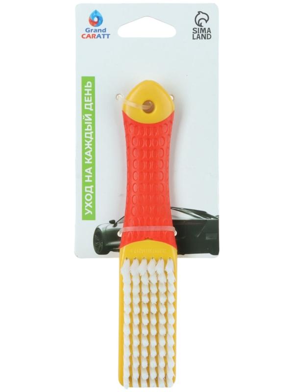 Щётка для чистки салона автомобиля Grand Caratt, мягкий ворс, 15,5 см