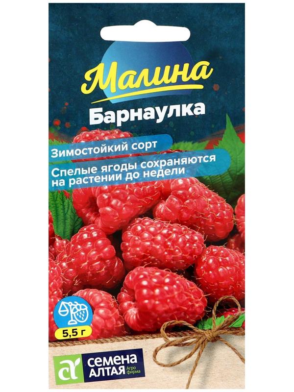 Семена Ягода Малина Барнаулка красная, ц/п, 0,3 г.