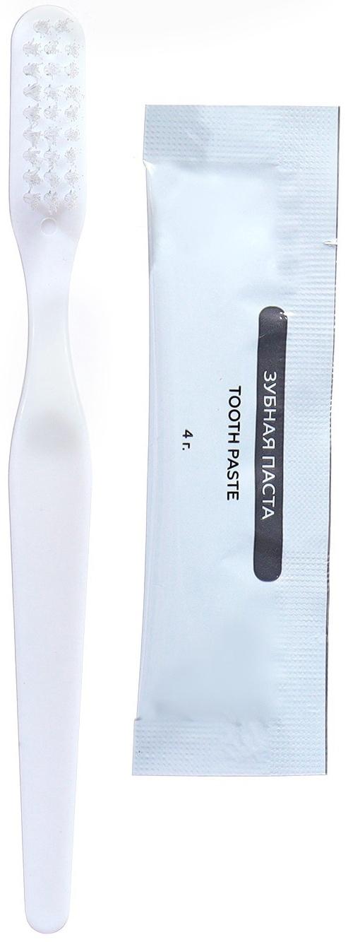 Зубной набор в п.п., (з/щетка 14 см+ з/п саше 4 мл.), 150 шт.