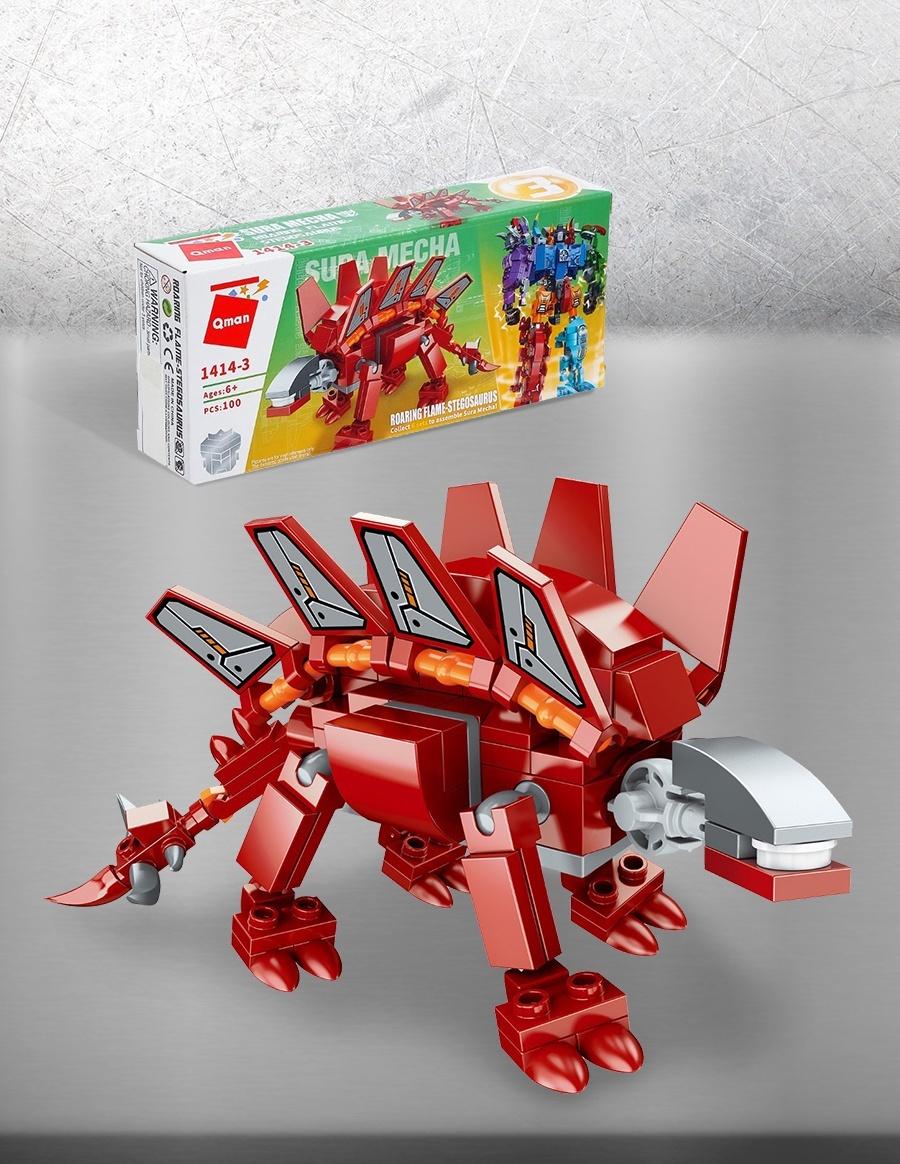 Конструктор «Стегозавр», 100 деталей