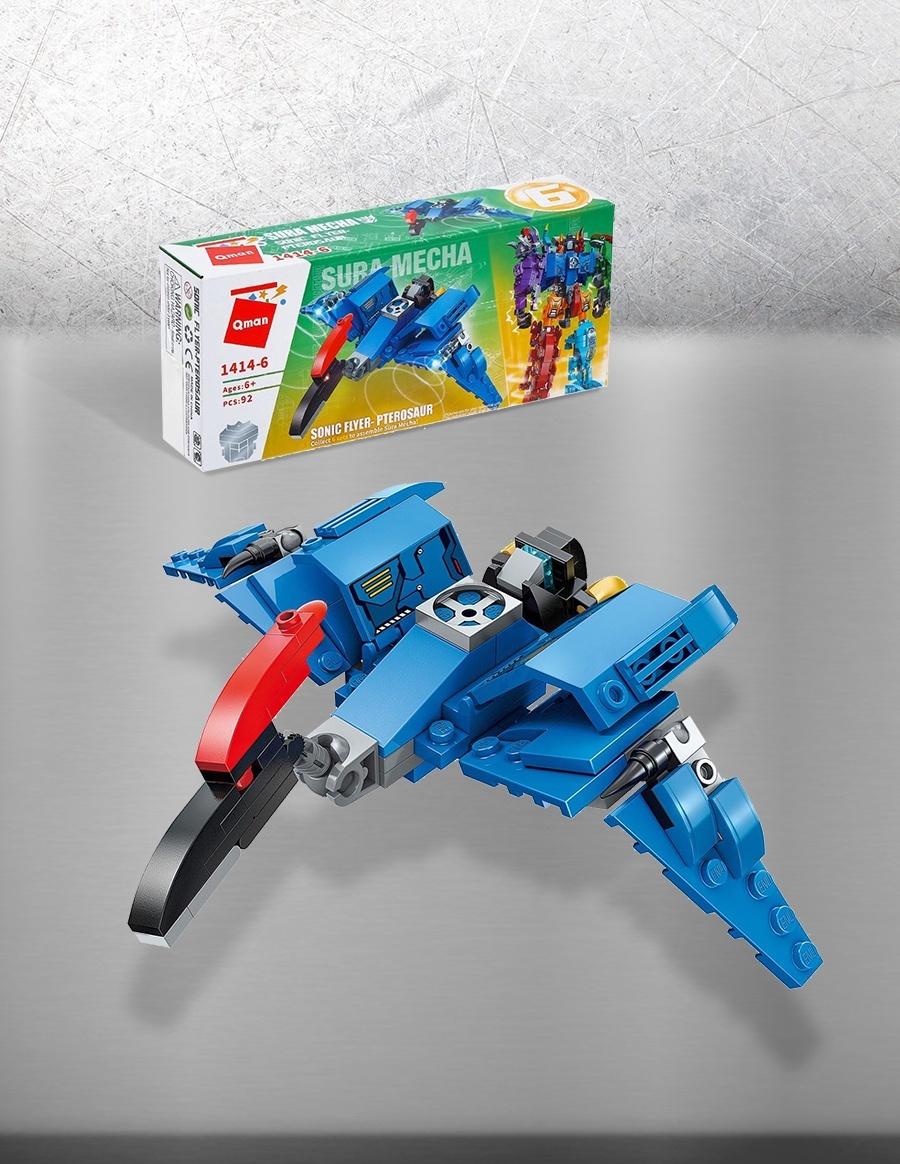 Конструктор «Птерозавр», 92 детали