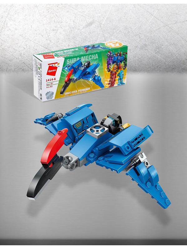 Конструктор «Птерозавр», 92 детали