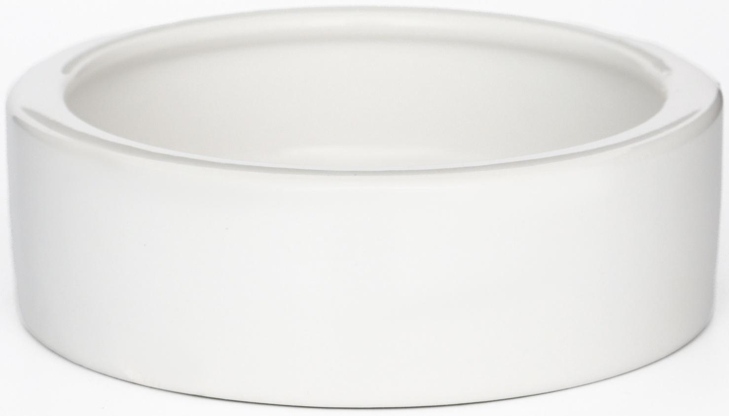 Миска керамическая для терариума 10 х 3 см, белая