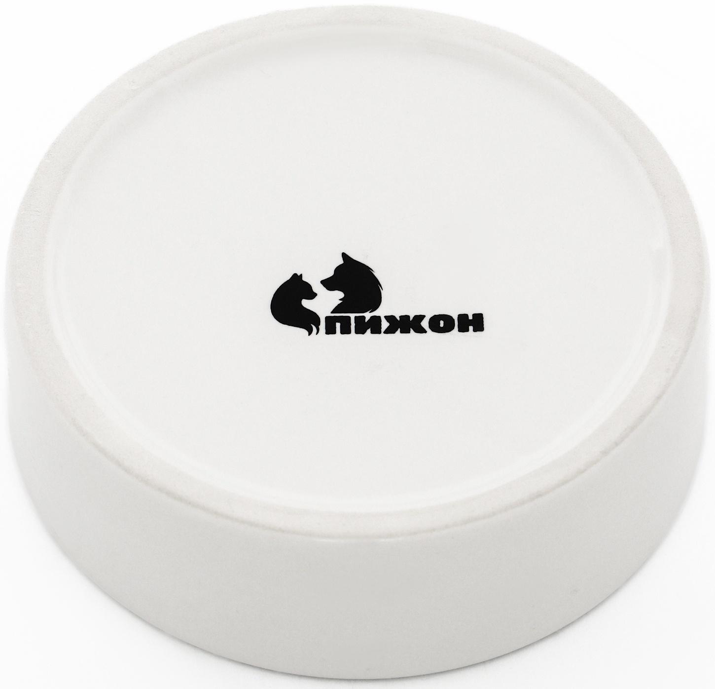 Миска керамическая для терариума 10 х 3 см, белая