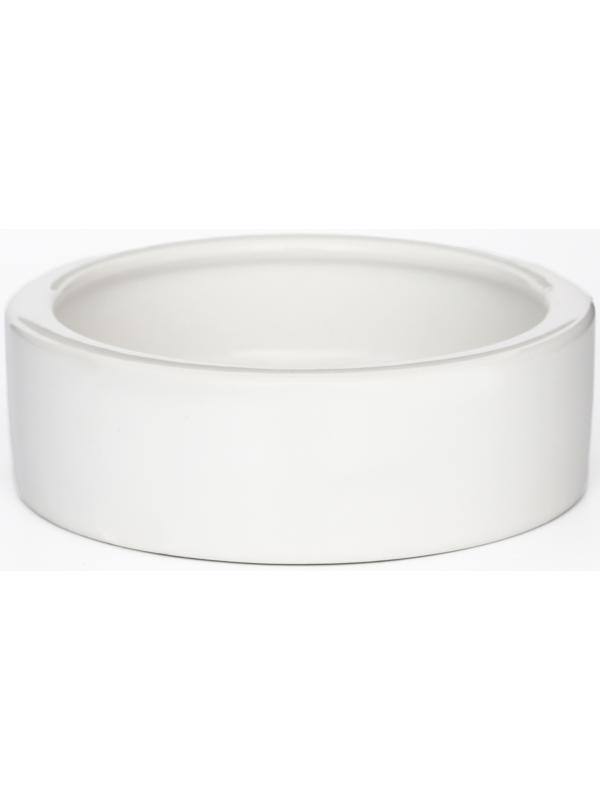 Миска керамическая для терариума 10 х 3 см, белая