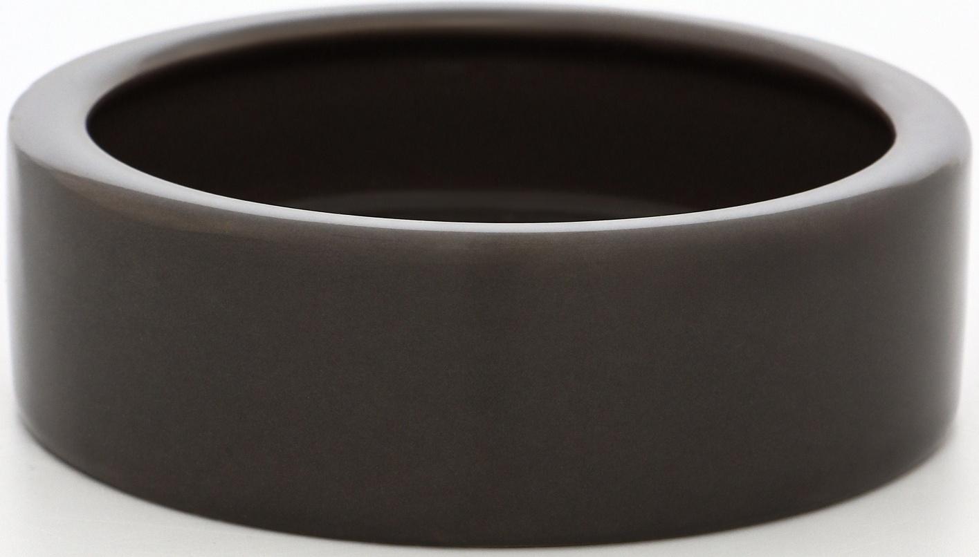 Миска керамическая 10 х 3 см, серая