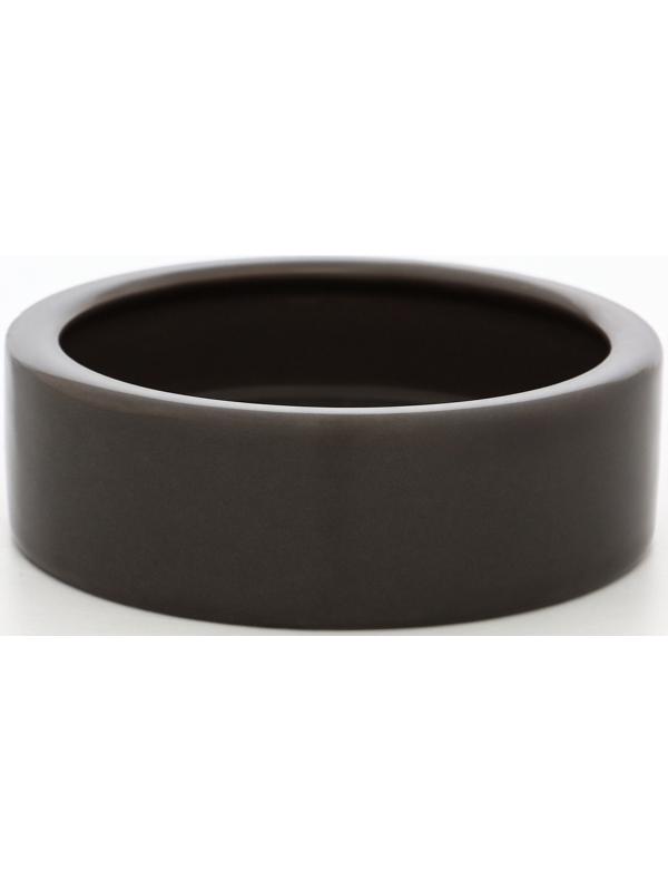 Миска керамическая 10 х 3 см, серая