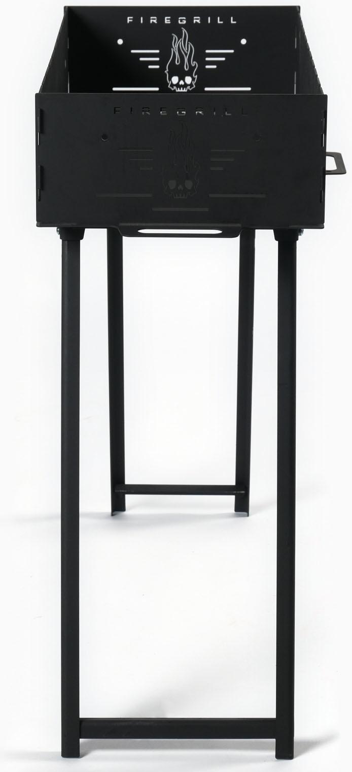 Мангал с ножками, 2 мм, 77.2×34.6×72 см