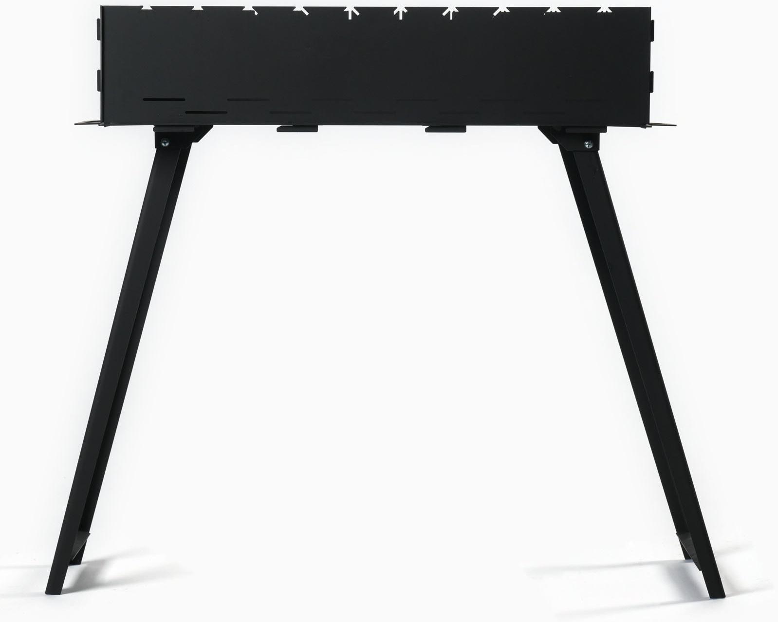 Мангал с ножками, 2 мм, 77.2×34.6×72 см