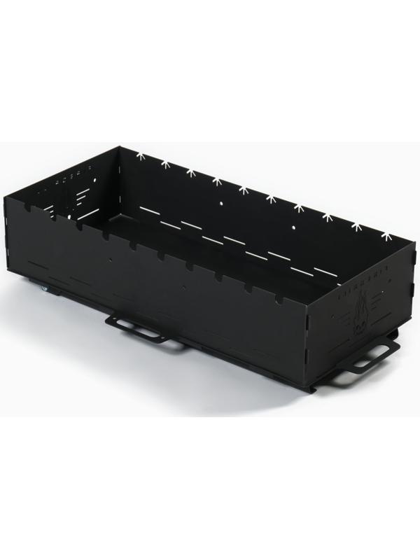 Мангал с ножками, 2 мм, 77.2×34.6×72 см