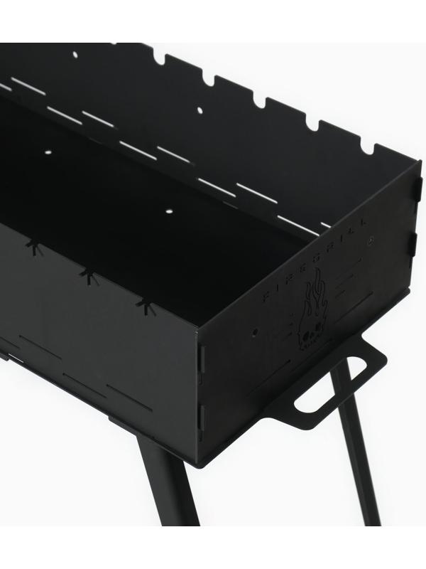 Мангал с ножками, 2 мм, 77.2×34.6×72 см