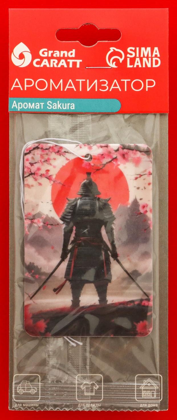 Ароматизатор подвесной Grand Caratt Samurai, сакура