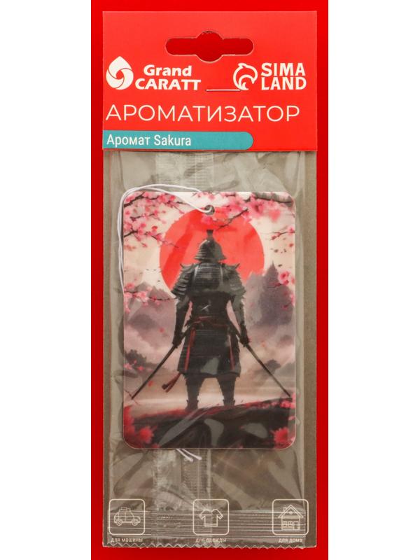 Ароматизатор подвесной Grand Caratt Samurai, сакура