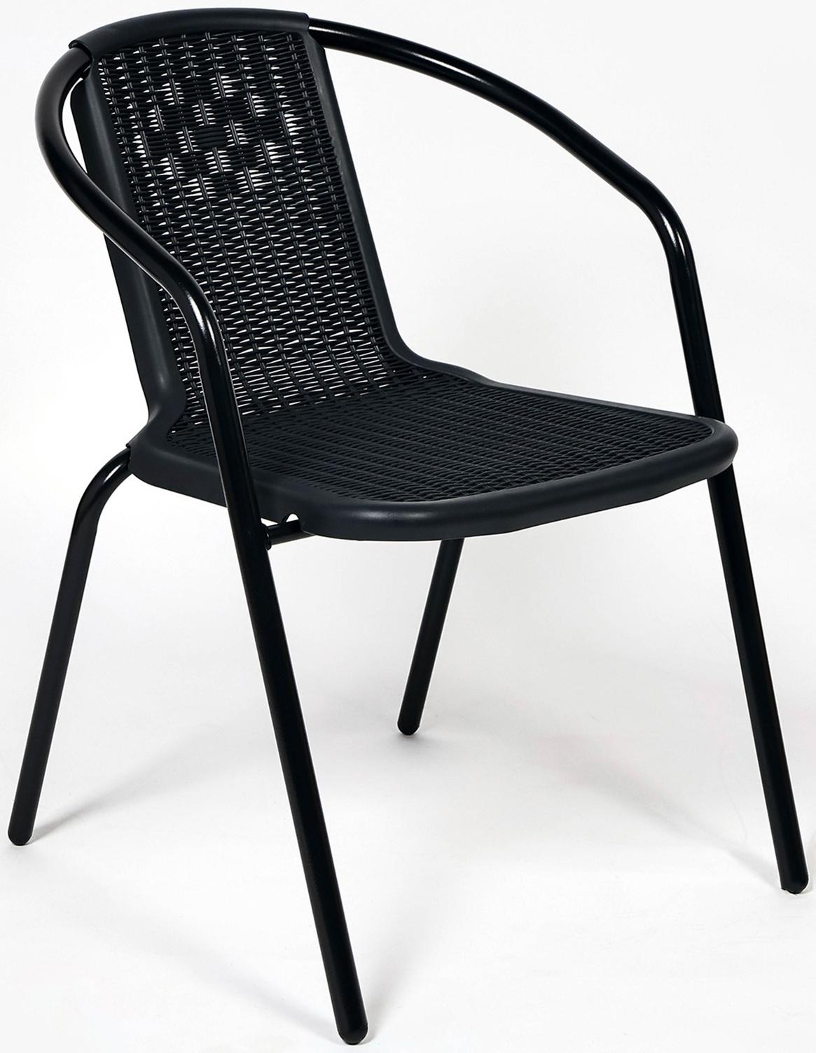 Набор садовой мебели: Стол 120 х 90 х 72 и 4 стула серого цвета