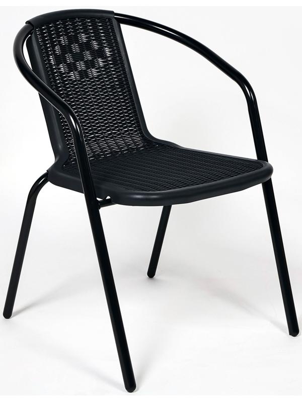 Набор садовой мебели: Стол 120 х 90 х 72 и 4 стула серого цвета