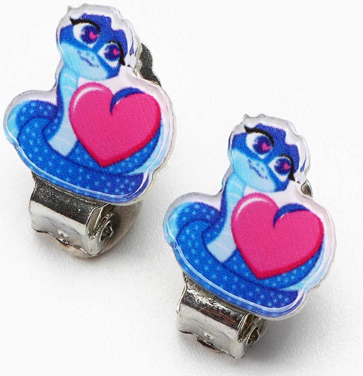 Серьги клипсы детские новогодние «Волшебства» на Новый год, 7 х 9 см