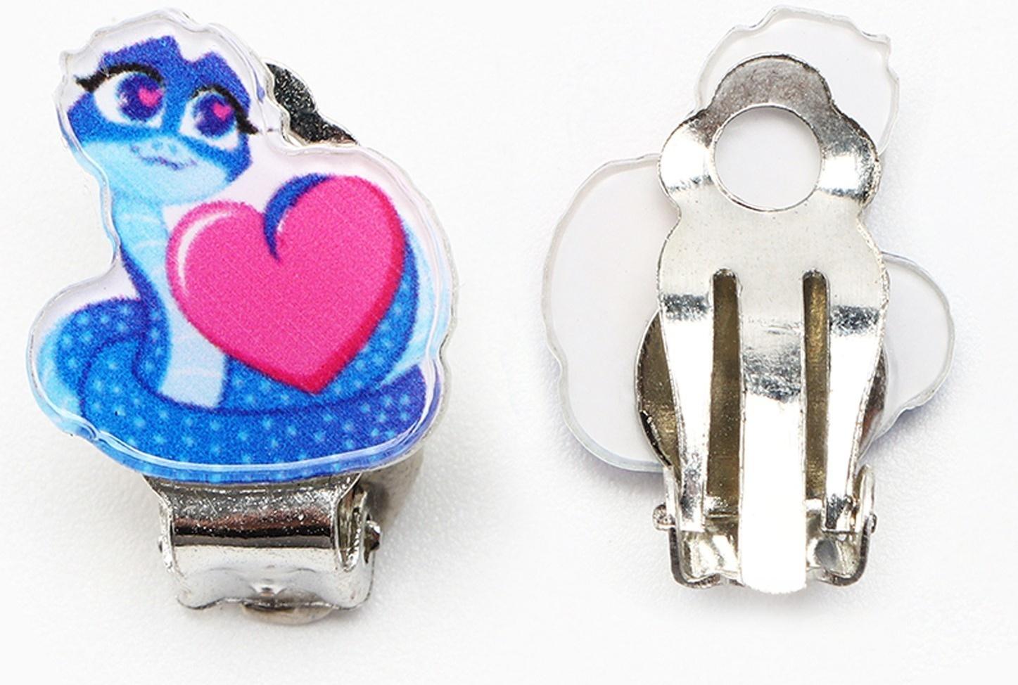 Серьги клипсы детские новогодние «Волшебства» на Новый год, 7 х 9 см