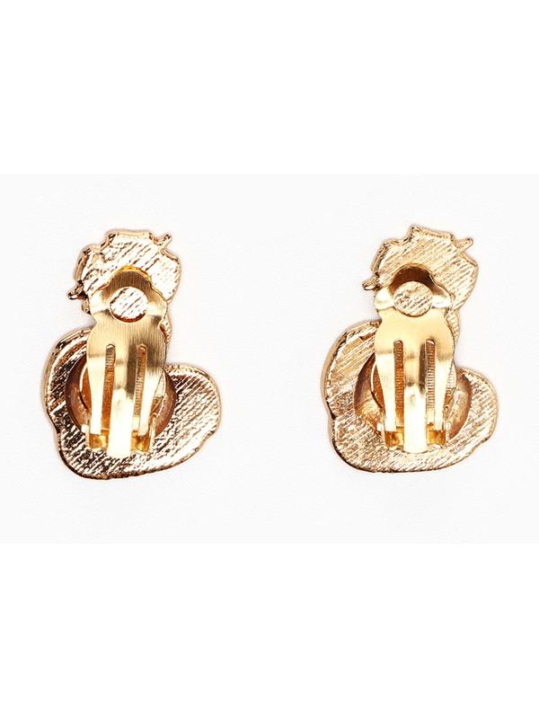 Серьги клипсы новогодние «Самой милой», на Новый год, 7 х 9 см