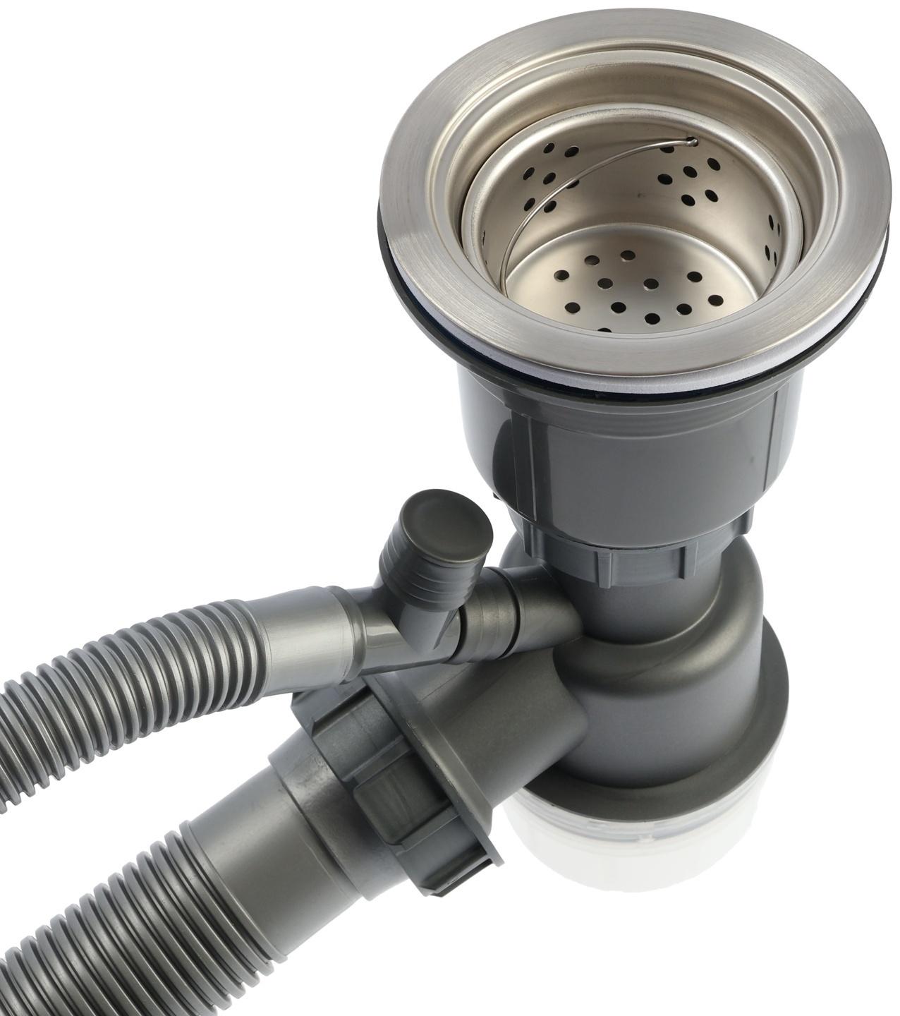 Сифон для мойки AFLORN AF90101-1, 3 1/2