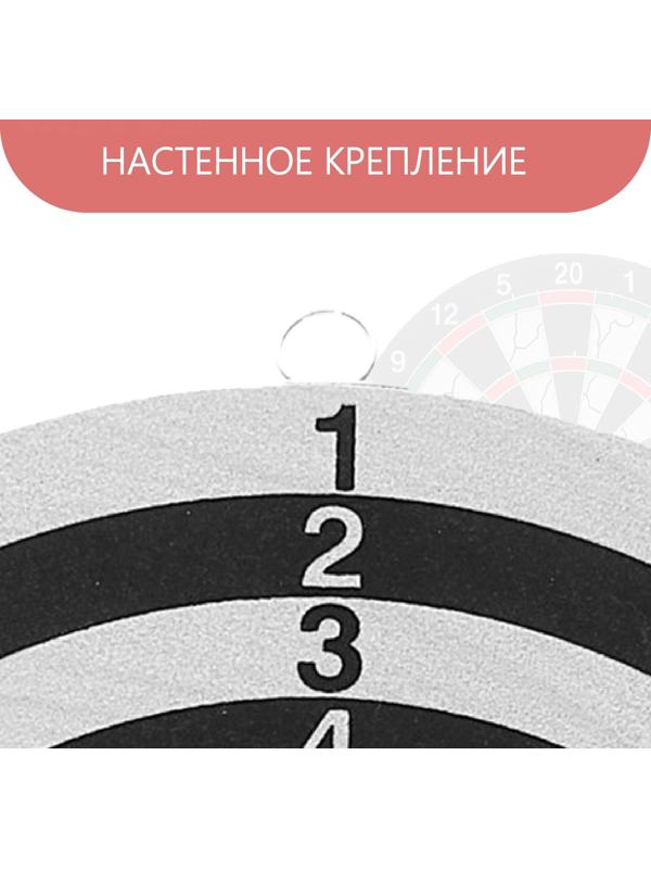 Дартс, мишень диаметром 40,5 см, 6 дротиков
