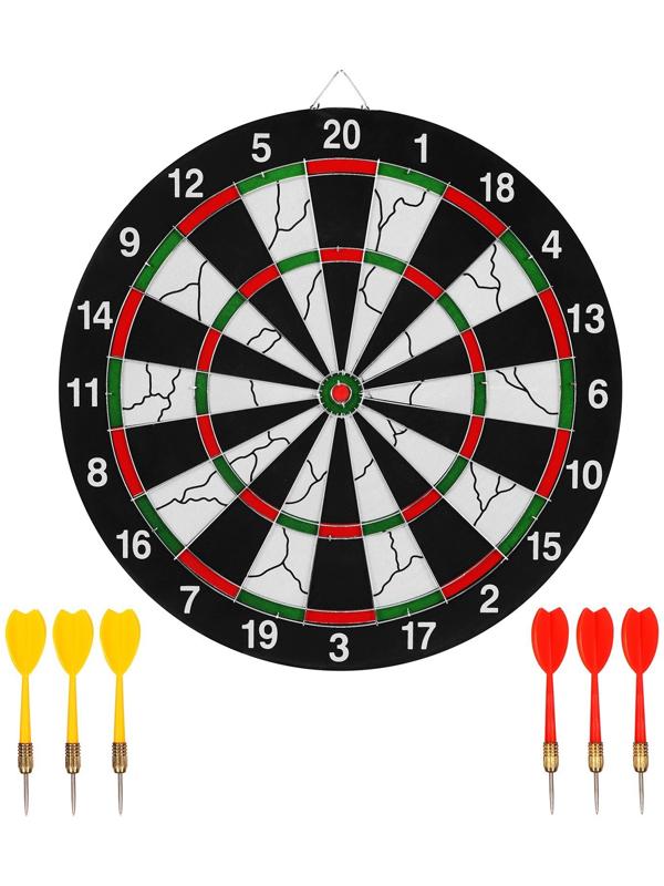 Дартс, мишень диаметром 40,5 см, 6 дротиков