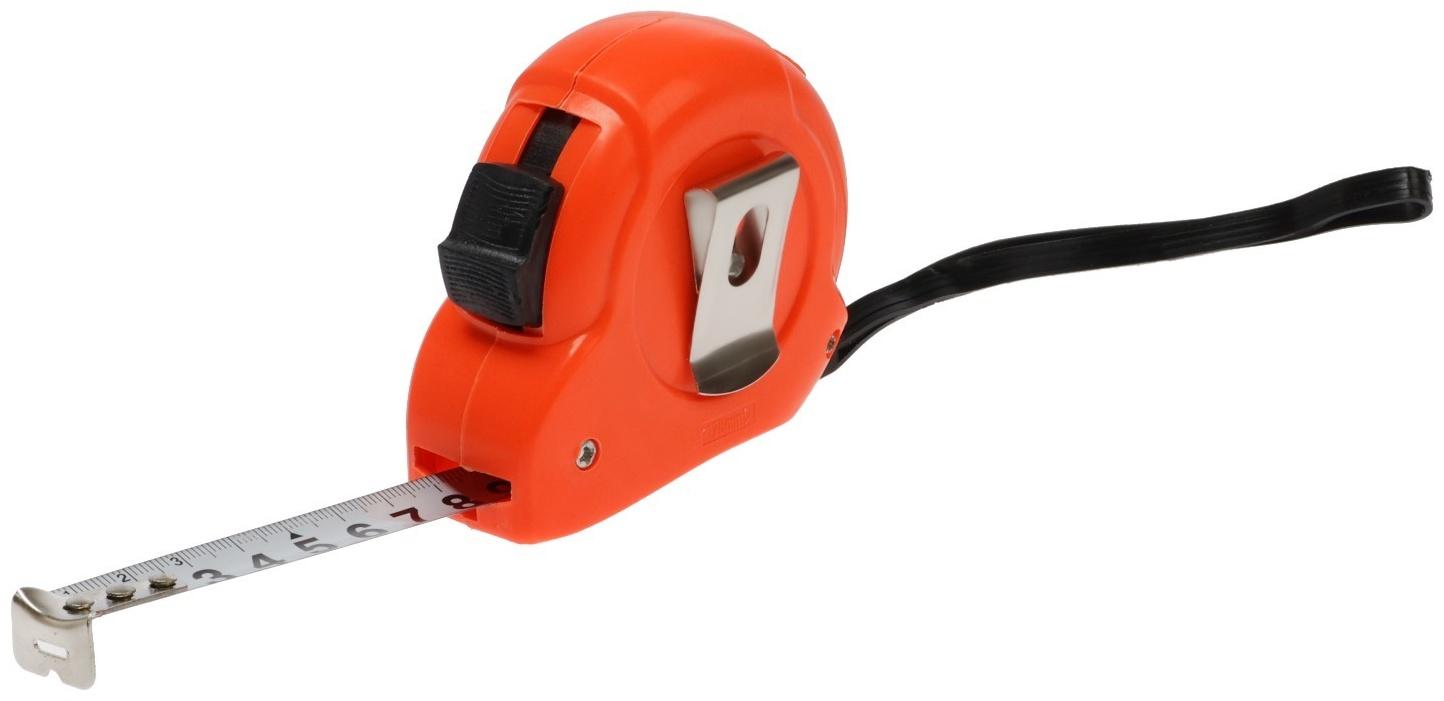Рулетка ЛОМ, пластиковый корпус, 5 м х 16 мм