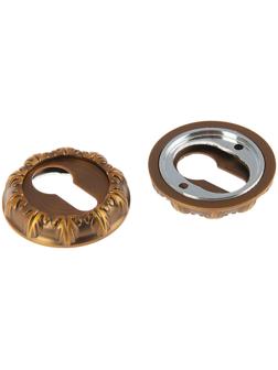 Накладка на цилиндр TRODOS Premium ET10 CF, цвет кофе