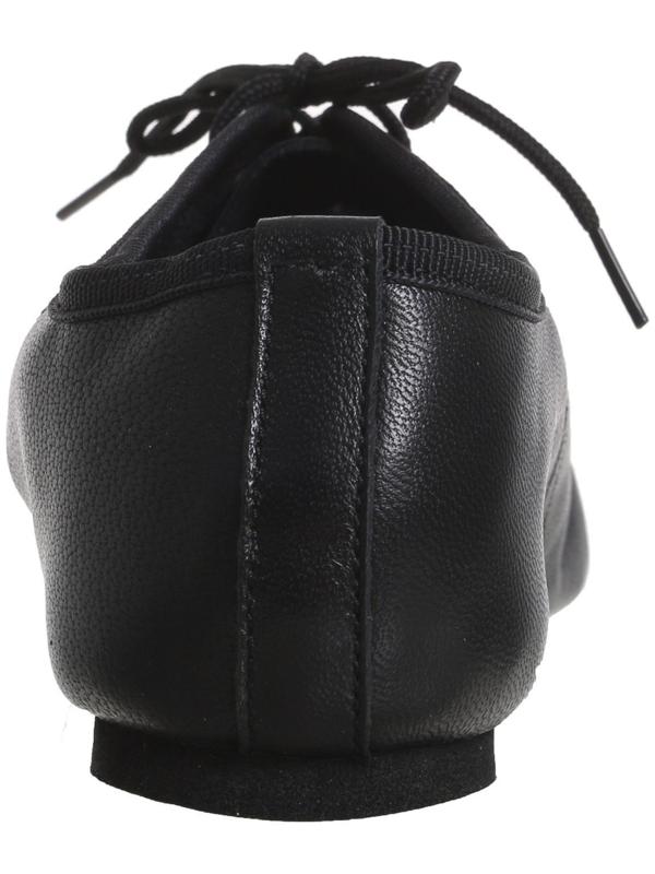 Джазовки низкие, натуральная кожа, длина по стельке 21,5 см, цвет чёрный