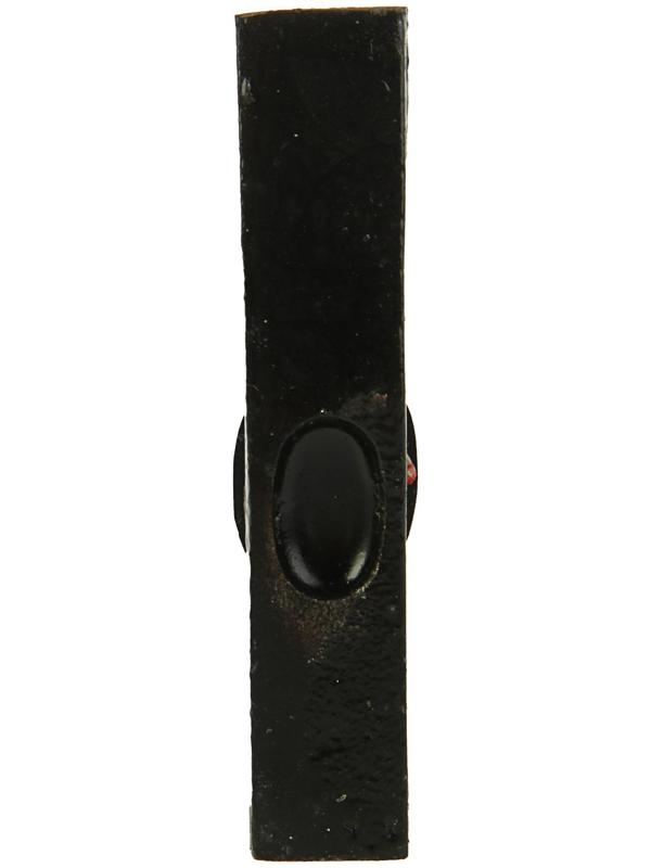 Молоток слесарный ЛОМ, квадратный боек, фиберглассовая обрезиненная рукоятка, 100 г