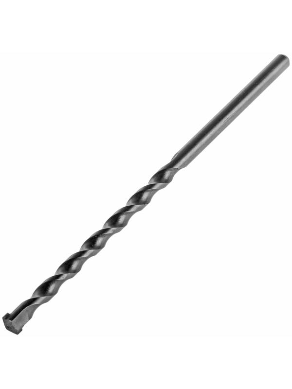 Сверло по бетону ТУНДРА, цилиндрический хвостовик, 10×200 мм