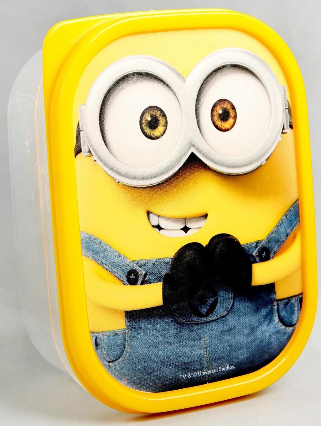 Ланч-бокс детский прямоугольный 500 мл, «Миньон», Гадкий Я