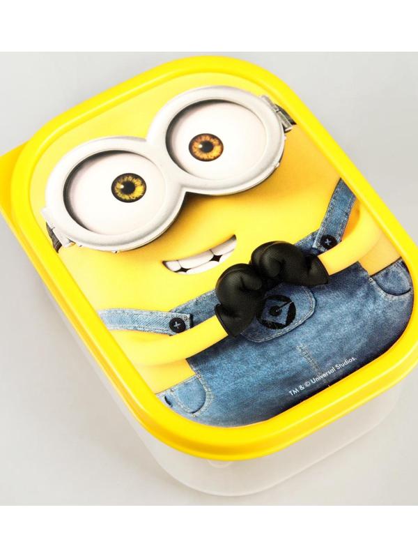 Ланч-бокс детский прямоугольный 500 мл, «Миньон», Гадкий Я