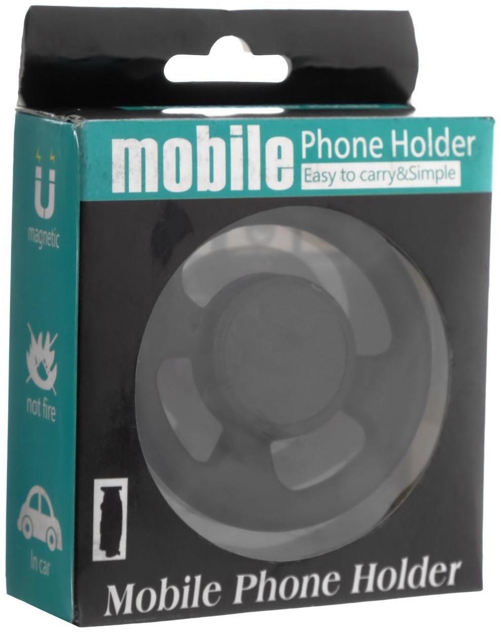Держатель телефона магнитный в дефлектор, руль